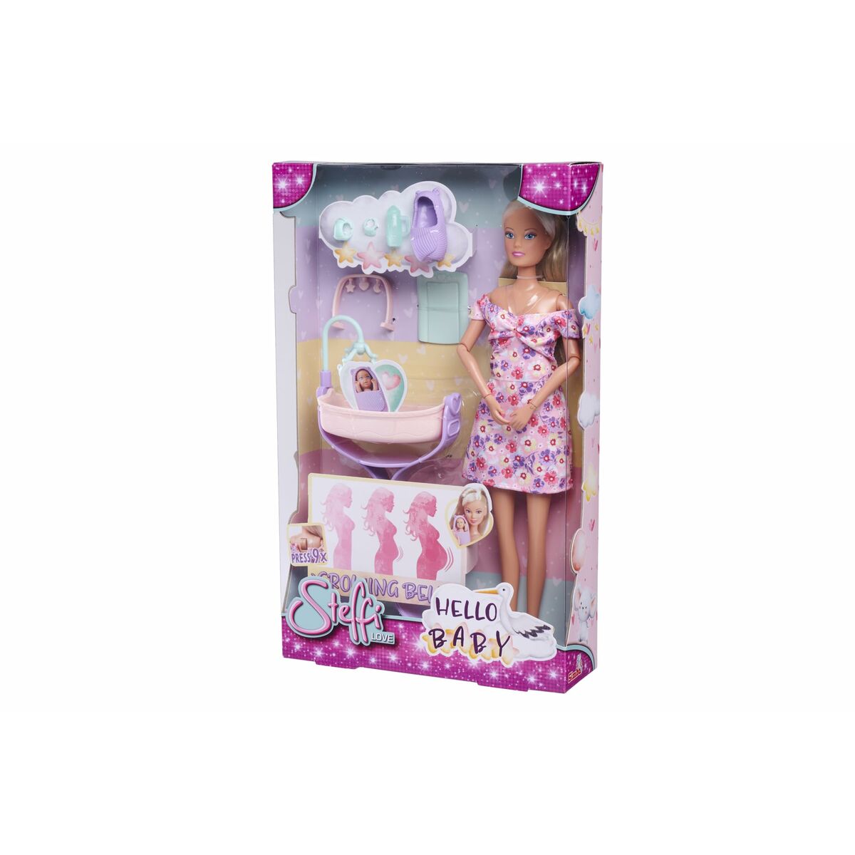 Păpușă bebeluș cu accesorii Simba Steffi Love - Jucarii si jocuri, Păpuși și accesorii