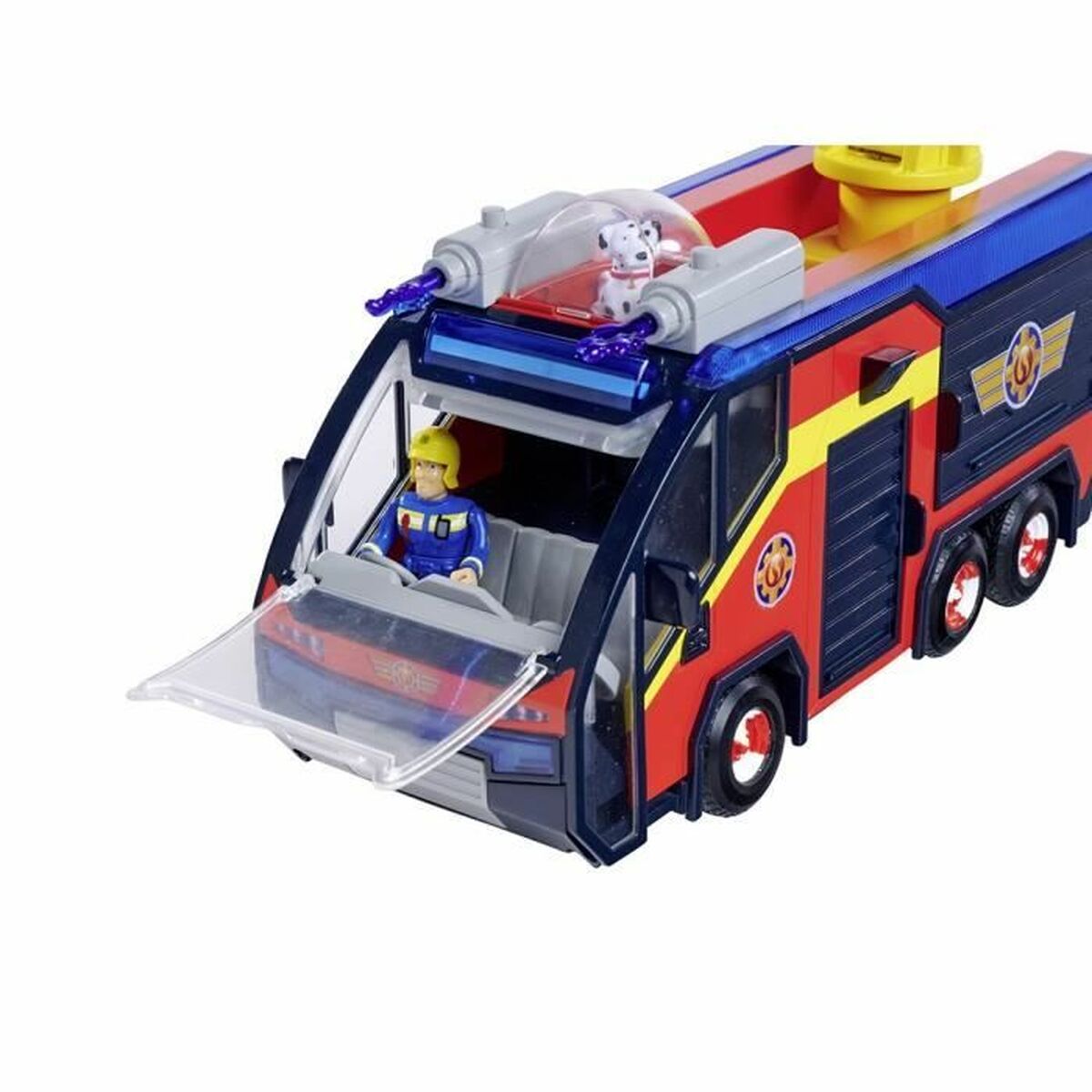 Camion de Pompieri Jupiter rouge - Jucarii si jocuri, Vehicule