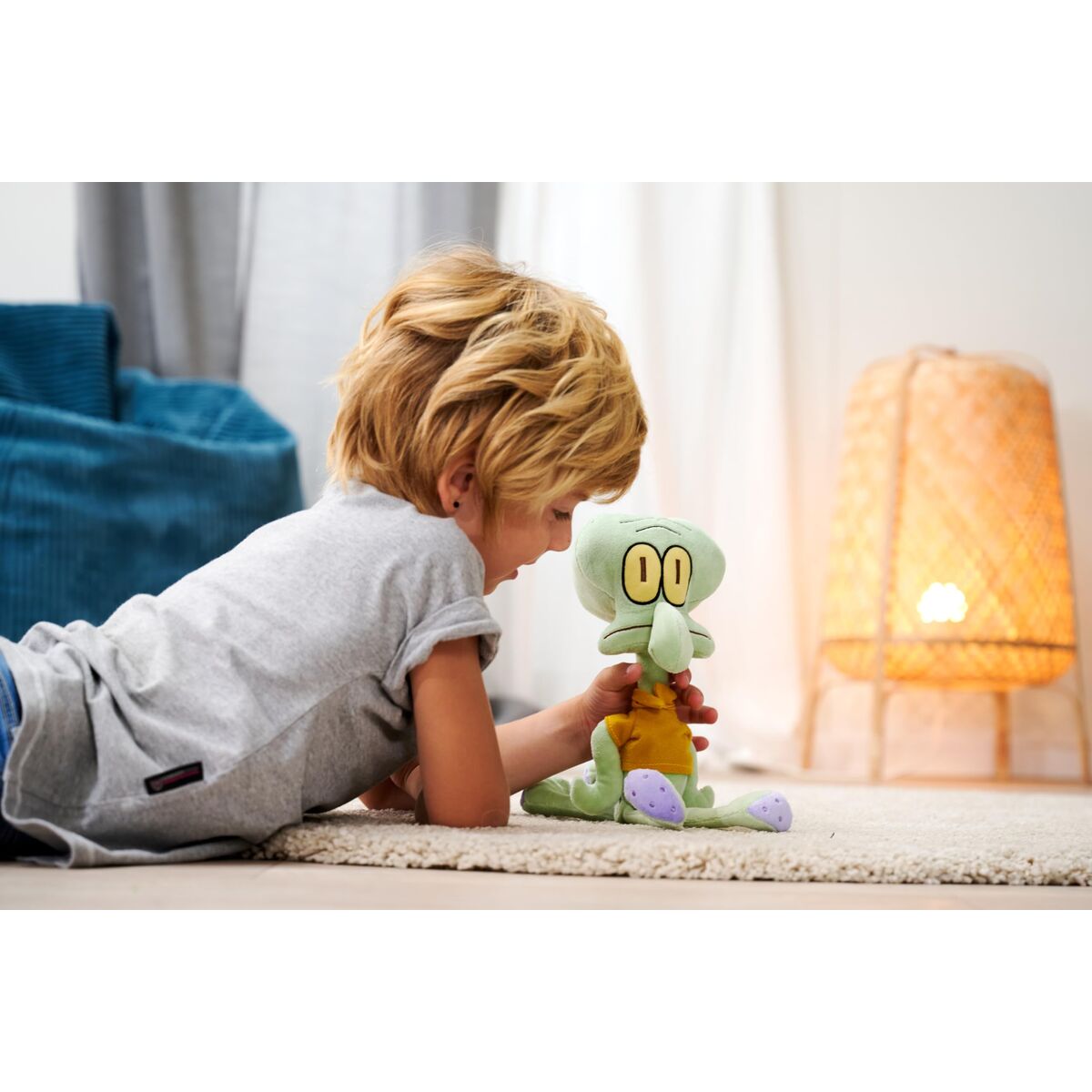 Jucărie de Pluș Spongebob Calamardo 35 cm - Jucarii si jocuri, Jucării de pluș