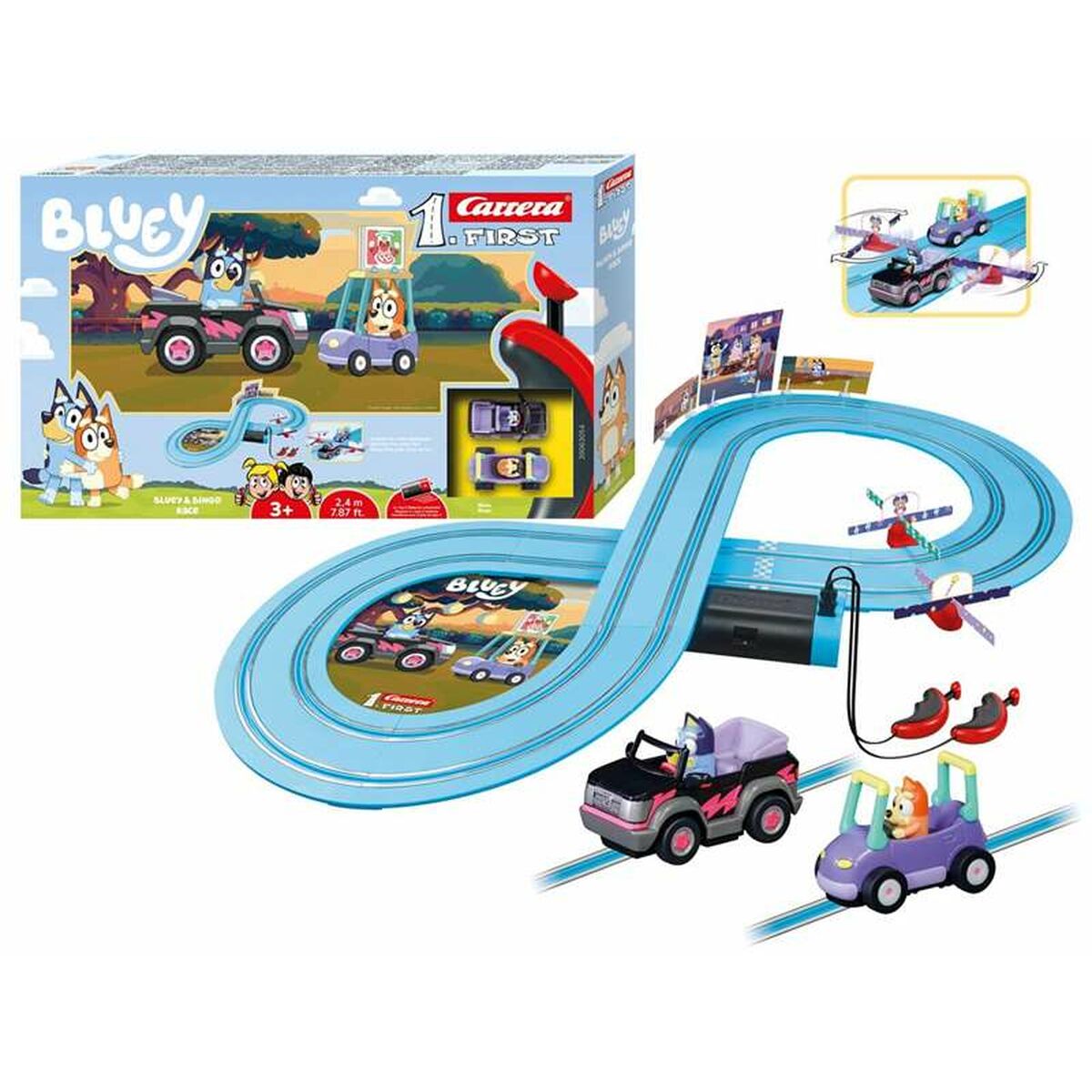 Pistă de Curse Bluey - Jucarii si jocuri, Vehicule