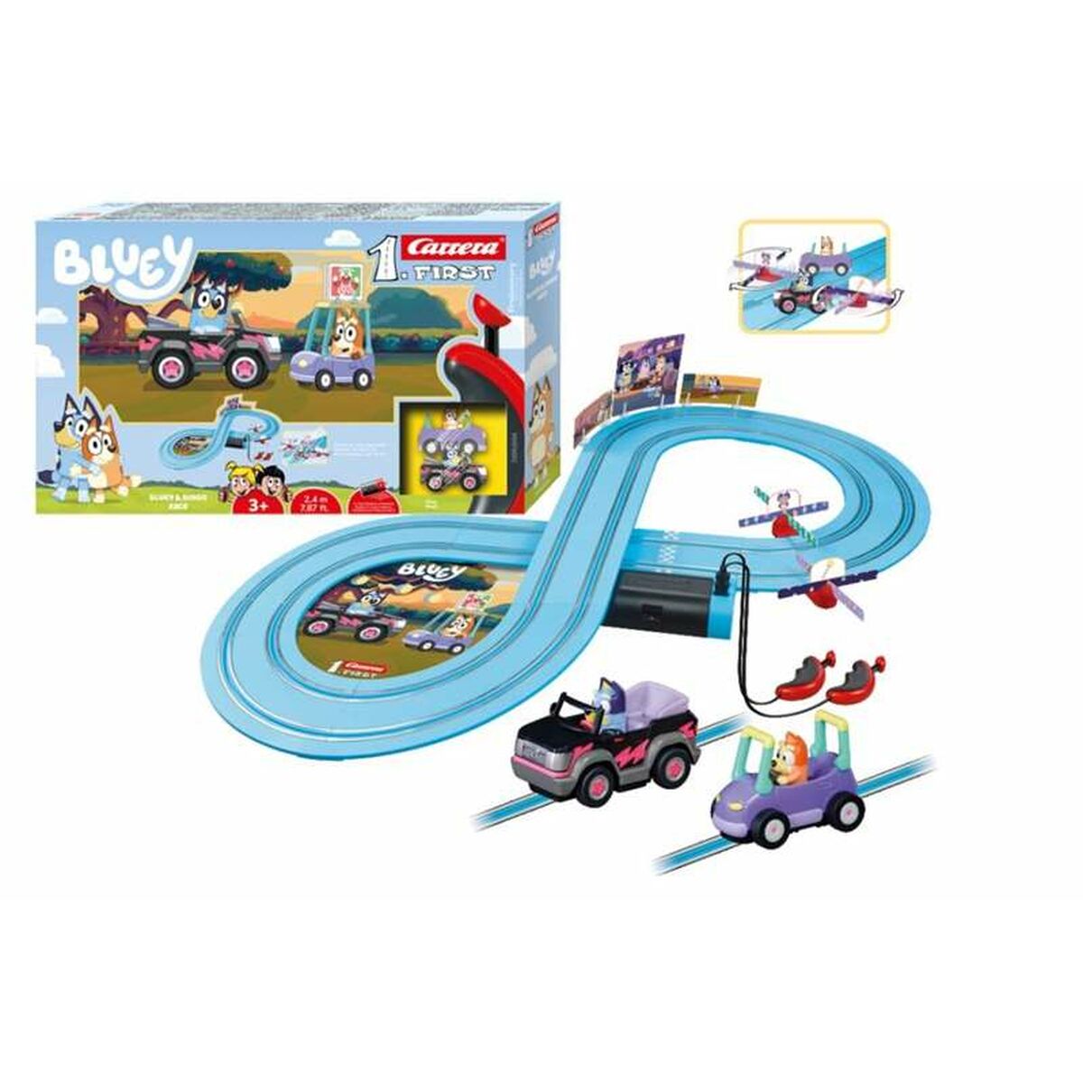 Pistă de Curse Bluey - Jucarii si jocuri, Vehicule