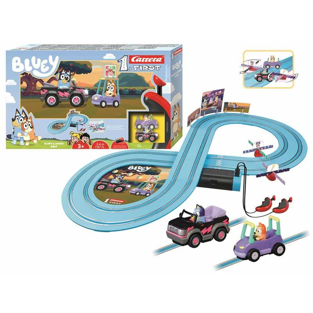 Pistă de Curse Bluey - Jucarii si jocuri, Vehicule