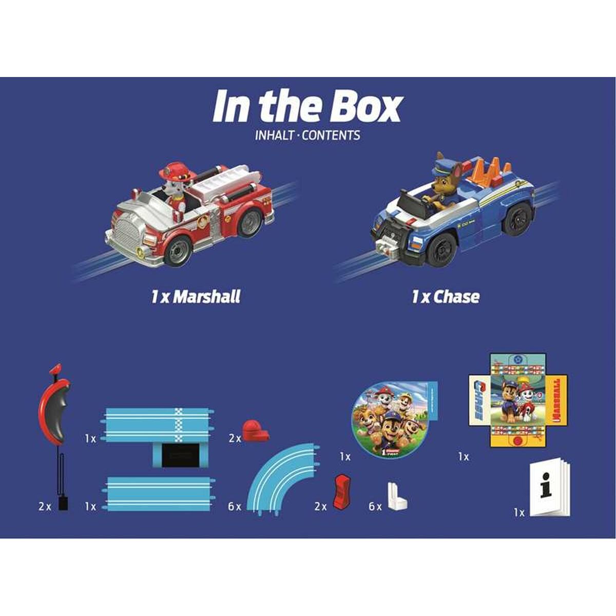 Pistă de Curse The Paw Patrol First race 2,4 m - Jucarii si jocuri, Vehicule