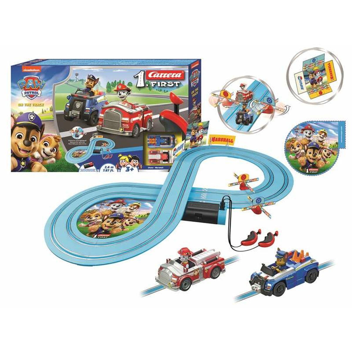 Pistă de Curse The Paw Patrol First race 2,4 m - Jucarii si jocuri, Vehicule