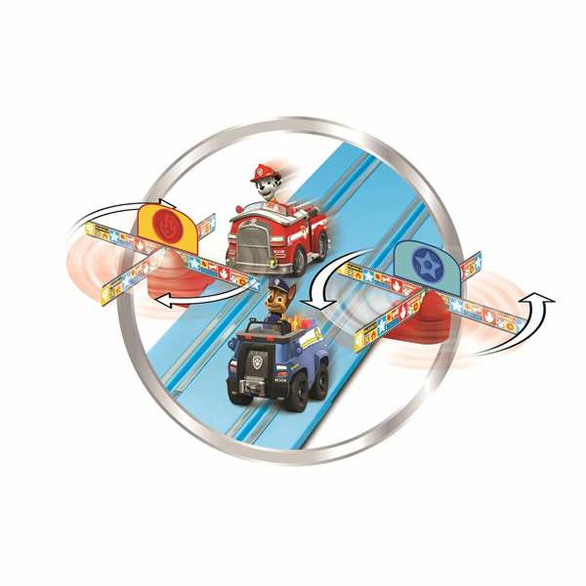 Pistă de Curse The Paw Patrol First race 2,4 m - Jucarii si jocuri, Vehicule