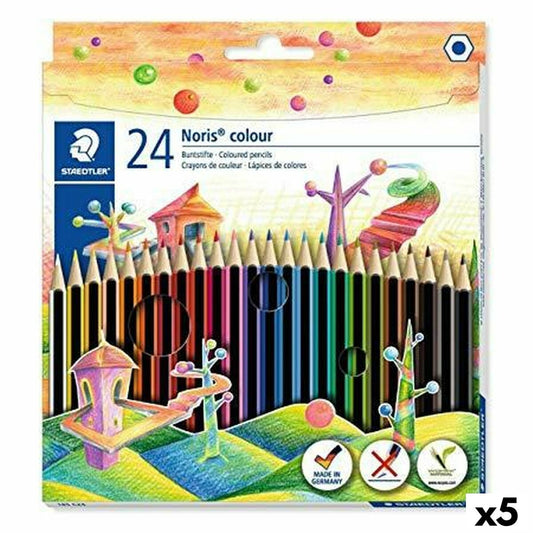 Creioane culori Staedtler Noris Colour Wopex Set Multicolor (5 Unități) - Birou și papetărie, Arte și Meserii