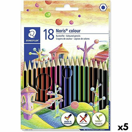 Creioane culori Staedtler Noris Colour Wopex Set Multicolor (5 Unități) - Birou și papetărie, Arte și Meserii