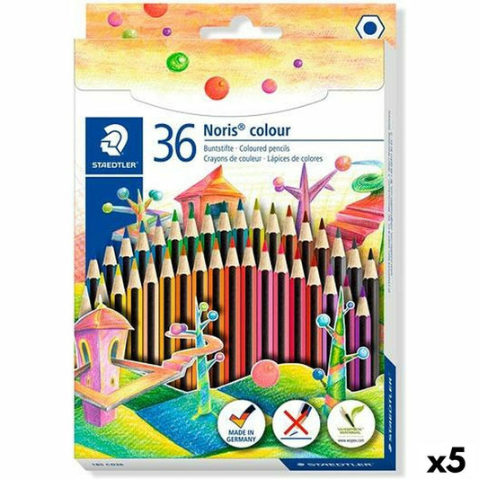 Creioane culori Staedtler Noris Colour Wopex Set Multicolor (5 Unități) - Birou și papetărie, Arte și Meserii