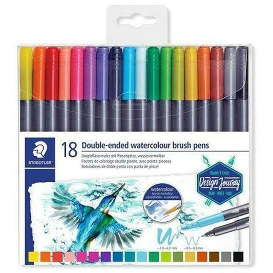 Set de Carioci Staedtler Design Journey Cu două capete (6 Piese) (6 Unități) - Birou și papetărie, Pixuri, creioane și articole de scris