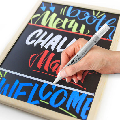 Markere cu cretă lichidă Staedtler Lumocolor 344 4 Piese - Birou și papetărie, Pixuri, creioane și articole de scris