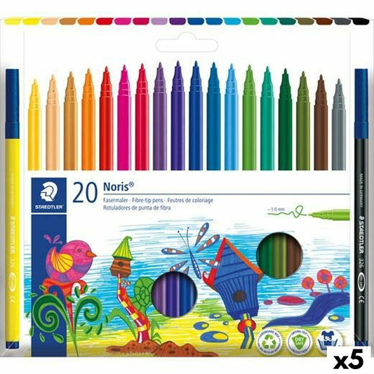 Set de Carioci Staedtler Noris 326 Multicolor (5 Unități) - Birou și papetărie, Pixuri, creioane și articole de scris