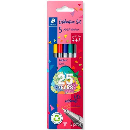 Set de Carioci Staedtler Triplus Fineliner 334 Multicolor (10 Unități) - Birou și papetărie, Pixuri, creioane și articole de scris