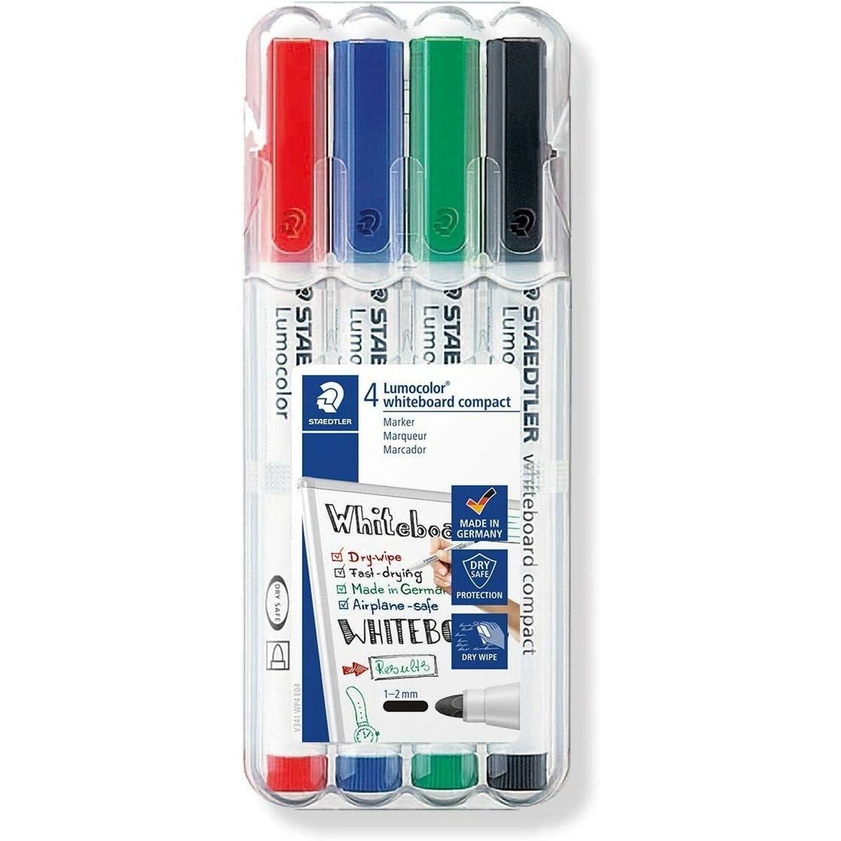 Set de Carioci Staedtler LUMOCOLOR 4 Piese (10 Unități) - Birou și papetărie, Pixuri, creioane și articole de scris