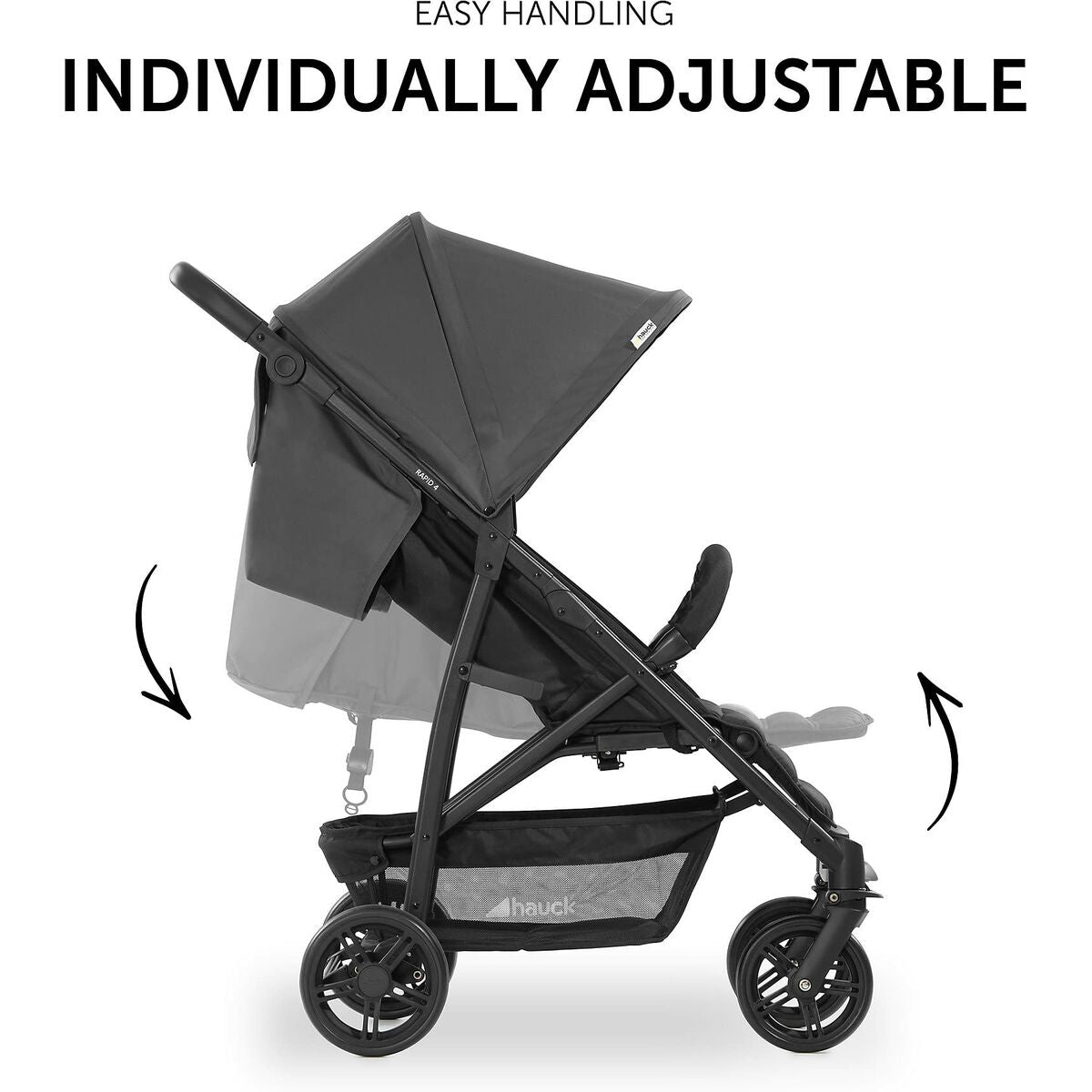 Cărucior de plimbat bebe Hauck Gri - Bebelus, Cărucioare, scaune și accesorii