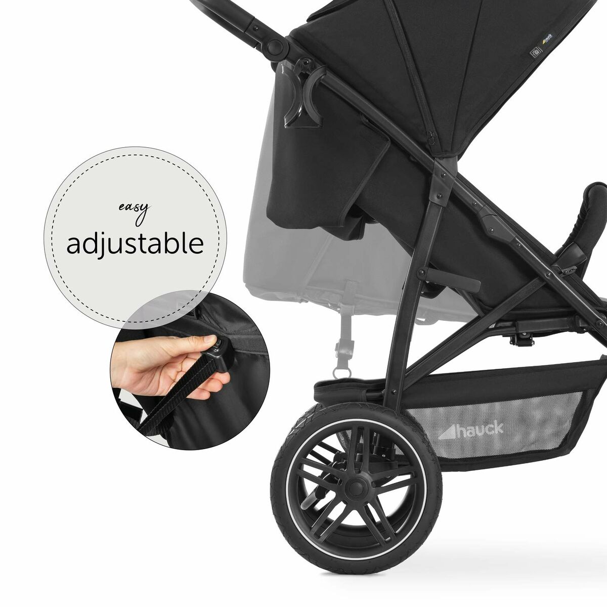 Cărucior de plimbat bebe Hauck Negru - Bebelus, Cărucioare, scaune și accesorii
