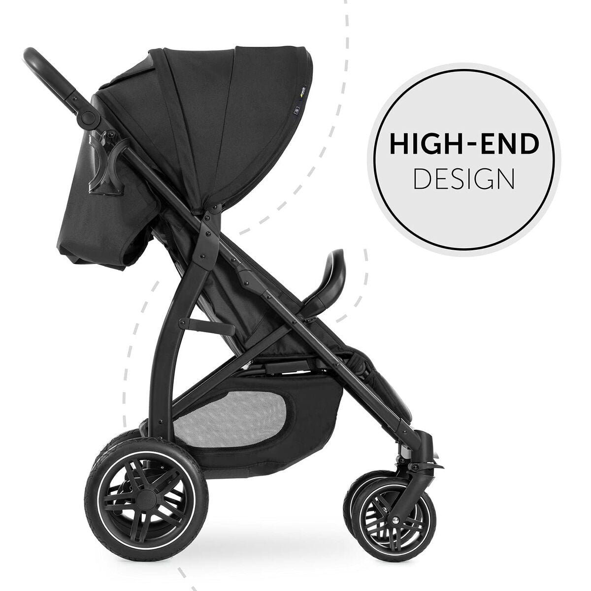 Cărucior de plimbat bebe Hauck Negru - Bebelus, Cărucioare, scaune și accesorii