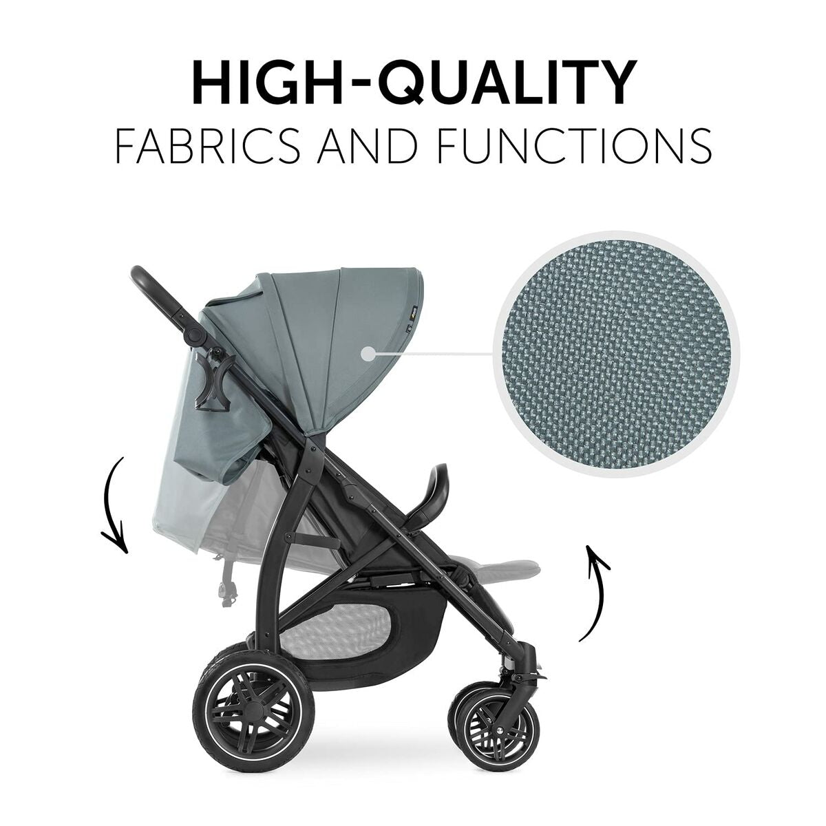 Cărucior de plimbat bebe Hauck Verde - Bebelus, Cărucioare, scaune și accesorii