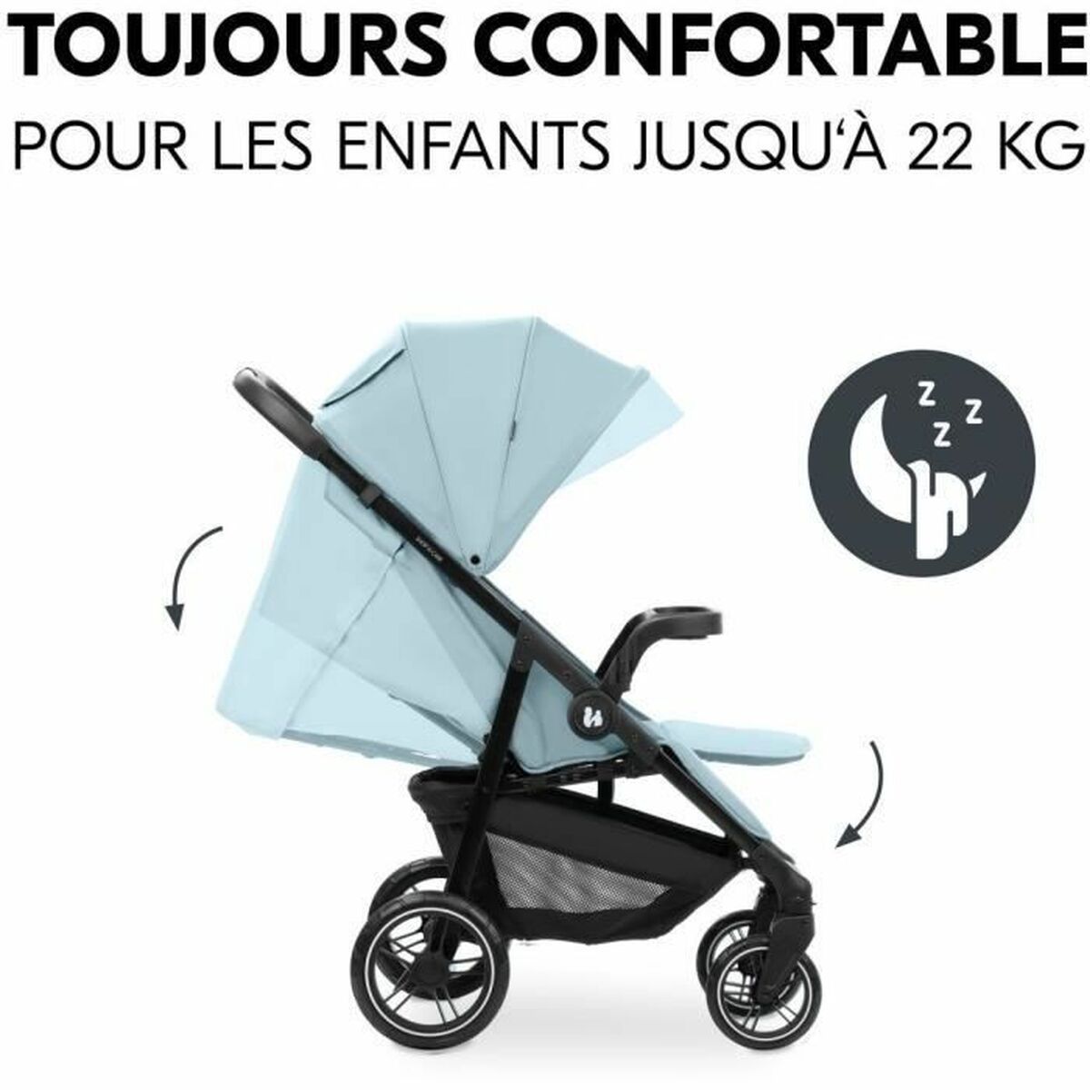 Cărucior de plimbat bebe Hauck Albastru - Bebelus, Cărucioare, scaune și accesorii