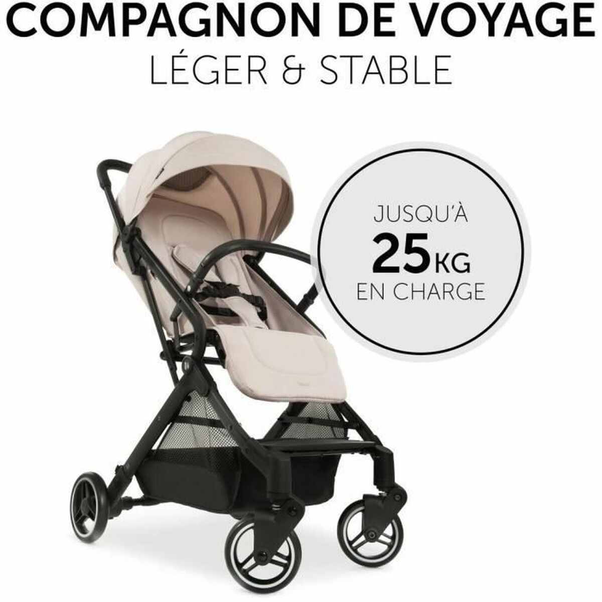 Cărucior de plimbat bebe Hauck Bej - Bebelus, Cărucioare, scaune și accesorii
