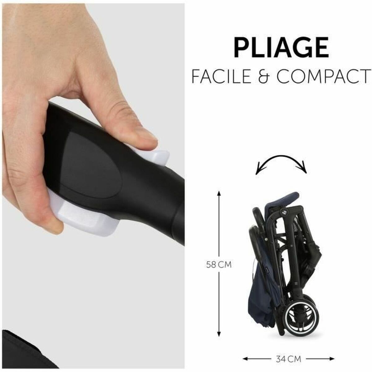 Cărucior de plimbat bebe Hauck Bej - Bebelus, Cărucioare, scaune și accesorii