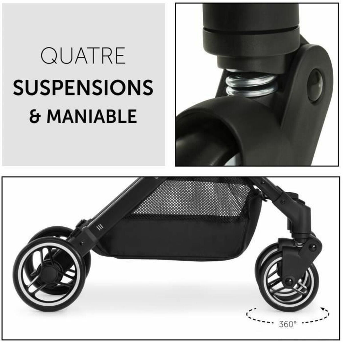 Cărucior de plimbat bebe Hauck Bej - Bebelus, Cărucioare, scaune și accesorii