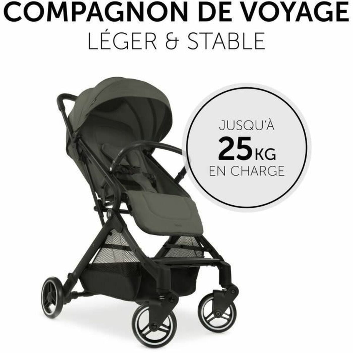 Cărucior de plimbat bebe Hauck Verde Măslină - Bebelus, Cărucioare, scaune și accesorii