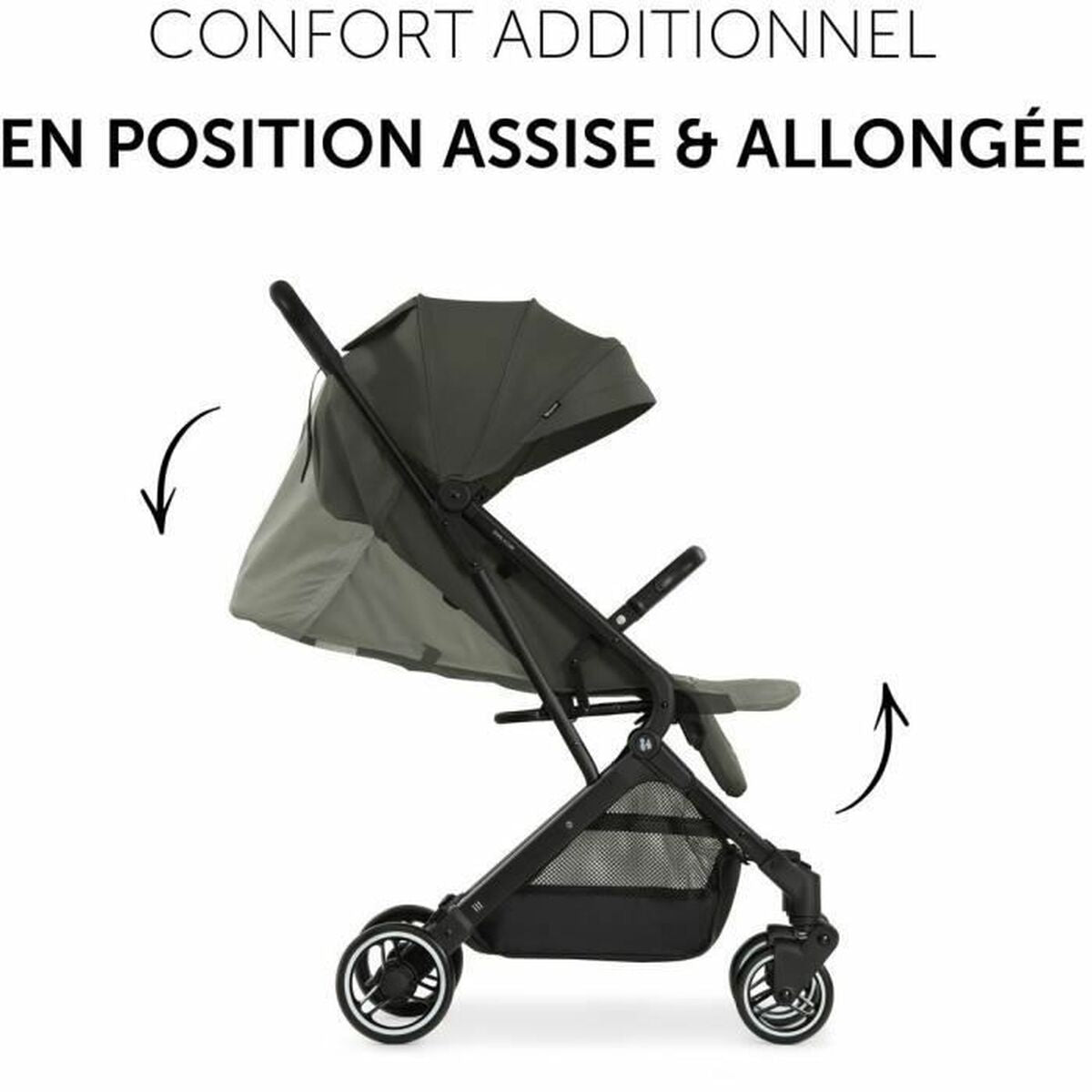 Cărucior de plimbat bebe Hauck Verde Măslină - Bebelus, Cărucioare, scaune și accesorii