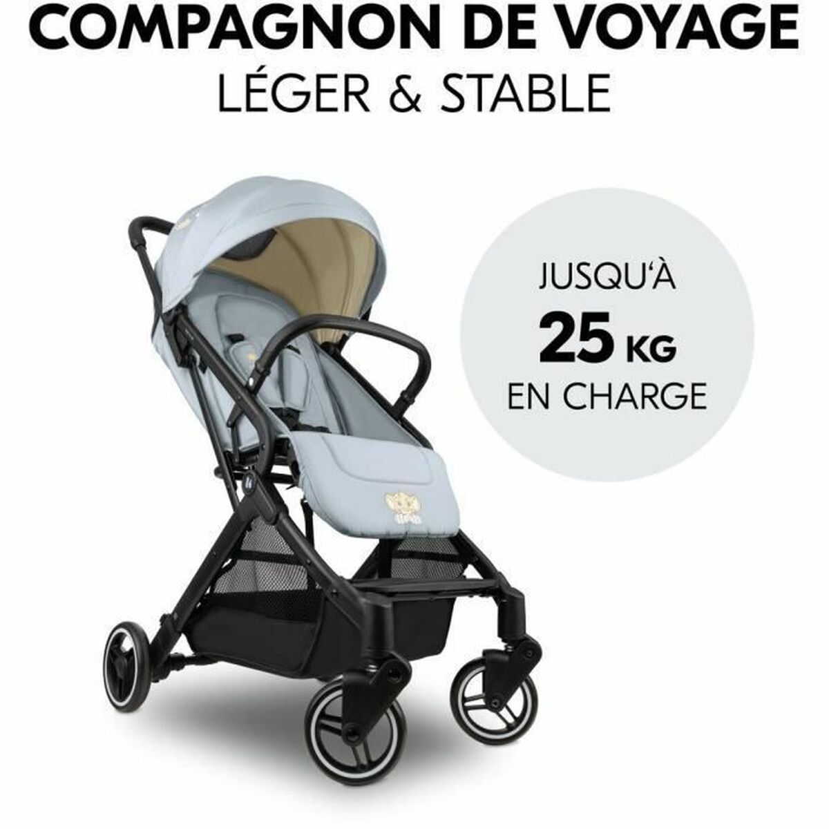 Cărucior de plimbat bebe Hauck Negru - Bebelus, Cărucioare, scaune și accesorii
