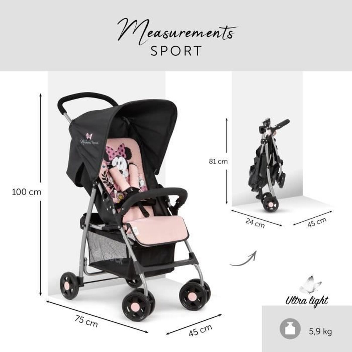 Cărucior de plimbat bebe Hauck 171493 - Bebelus, Cărucioare, scaune și accesorii