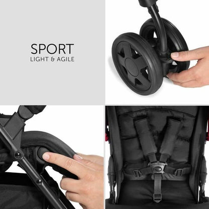 Cărucior de plimbat bebe Hauck Roșu - Bebelus, Cărucioare, scaune și accesorii