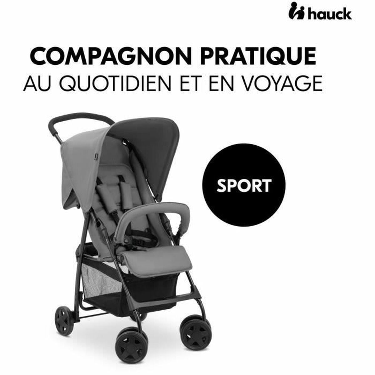 Cărucior de plimbat bebe Hauck Gri - Bebelus, Cărucioare, scaune și accesorii