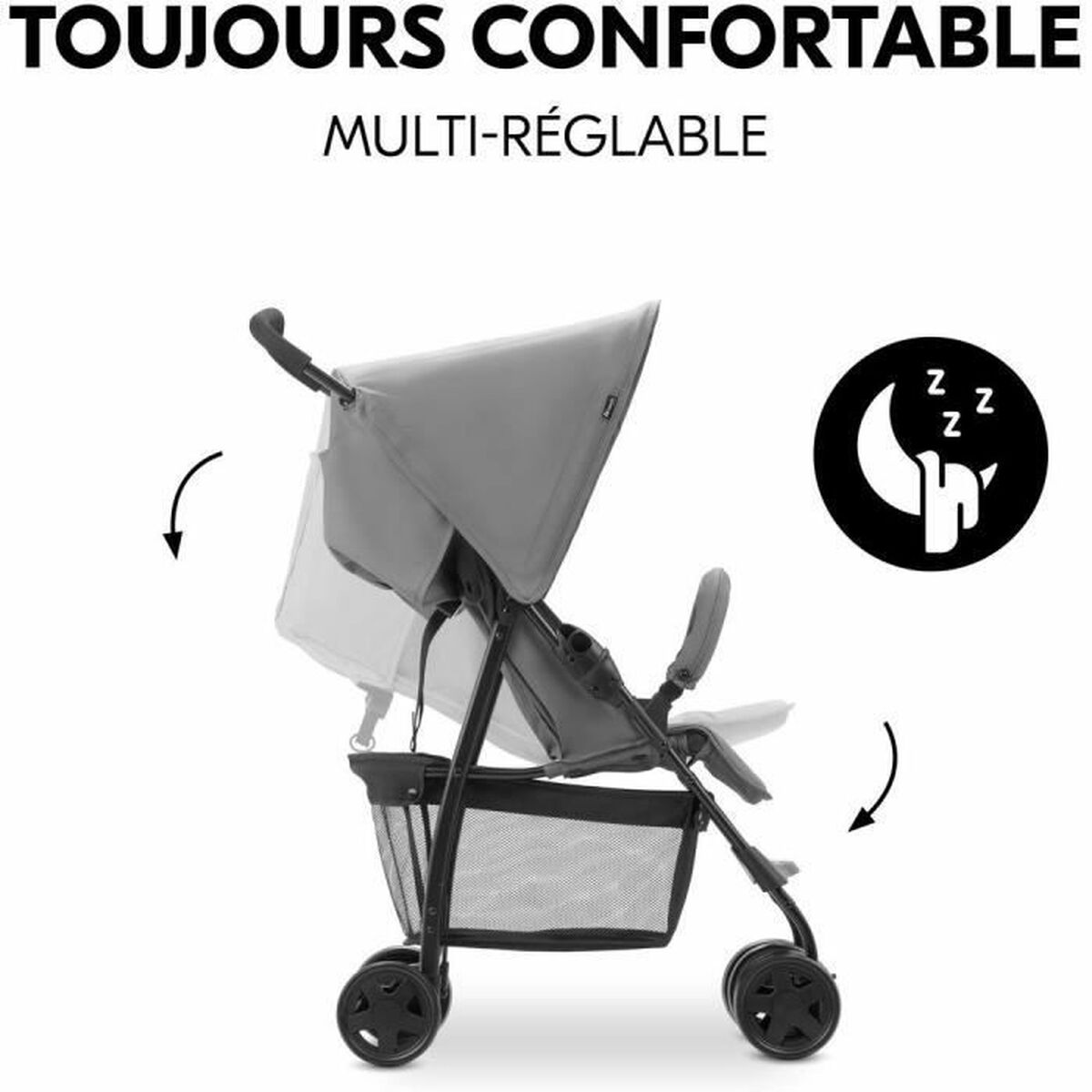 Cărucior de plimbat bebe Hauck Gri - Bebelus, Cărucioare, scaune și accesorii