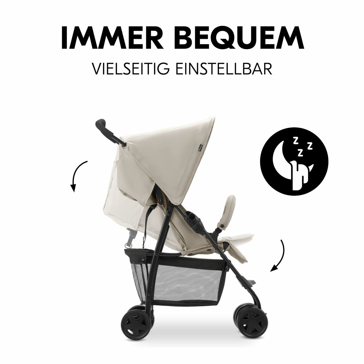 Cărucior de plimbat bebe Hauck Bej - Bebelus, Cărucioare, scaune și accesorii