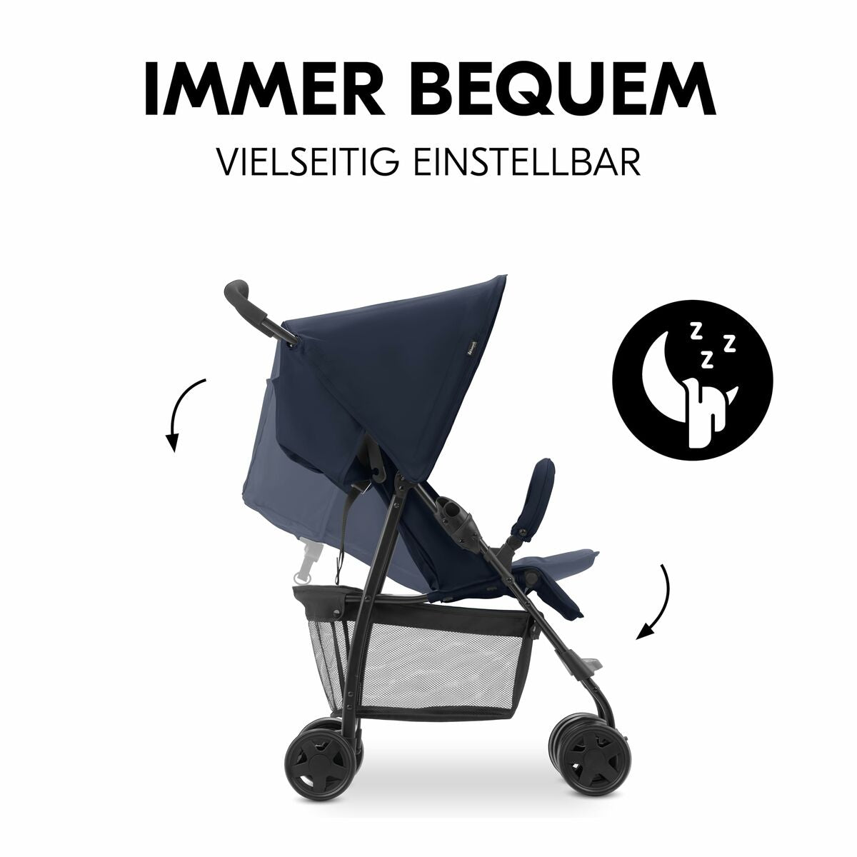 Cărucior de plimbat bebe Hauck Albastru închis - Bebelus, Cărucioare, scaune și accesorii