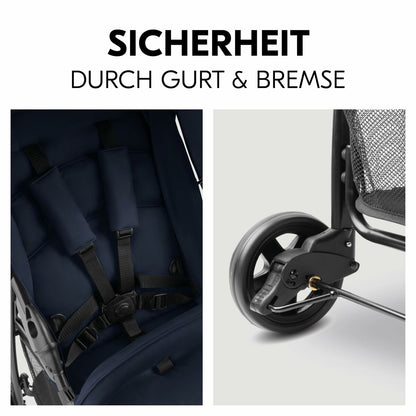Cărucior de plimbat bebe Hauck Albastru închis - Bebelus, Cărucioare, scaune și accesorii