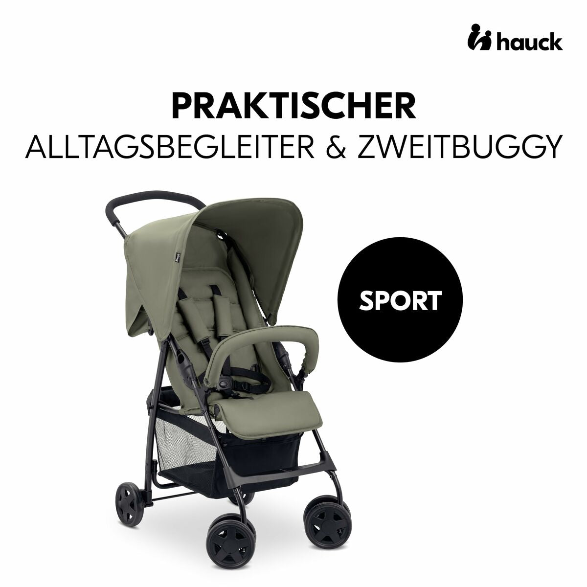 Cărucior de plimbat bebe Hauck Măslină - Bebelus, Cărucioare, scaune și accesorii