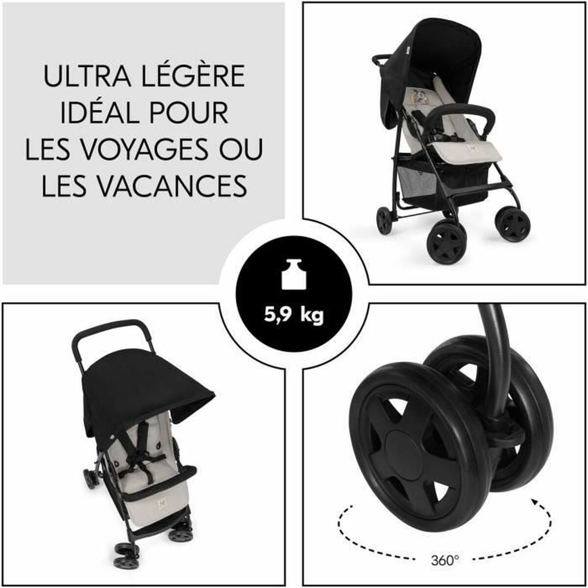 Cărucior de plimbat bebe Hauck - Bebelus, Cărucioare, scaune și accesorii