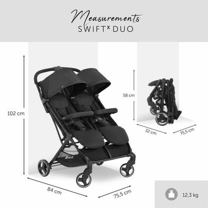 Cărucior de plimbat bebe Hauck Negru - Bebelus, Cărucioare, scaune și accesorii