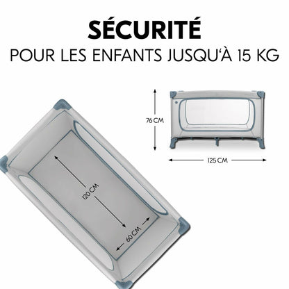 Pătuț de copil Hauck Albastru - Bebelus, Dormitor