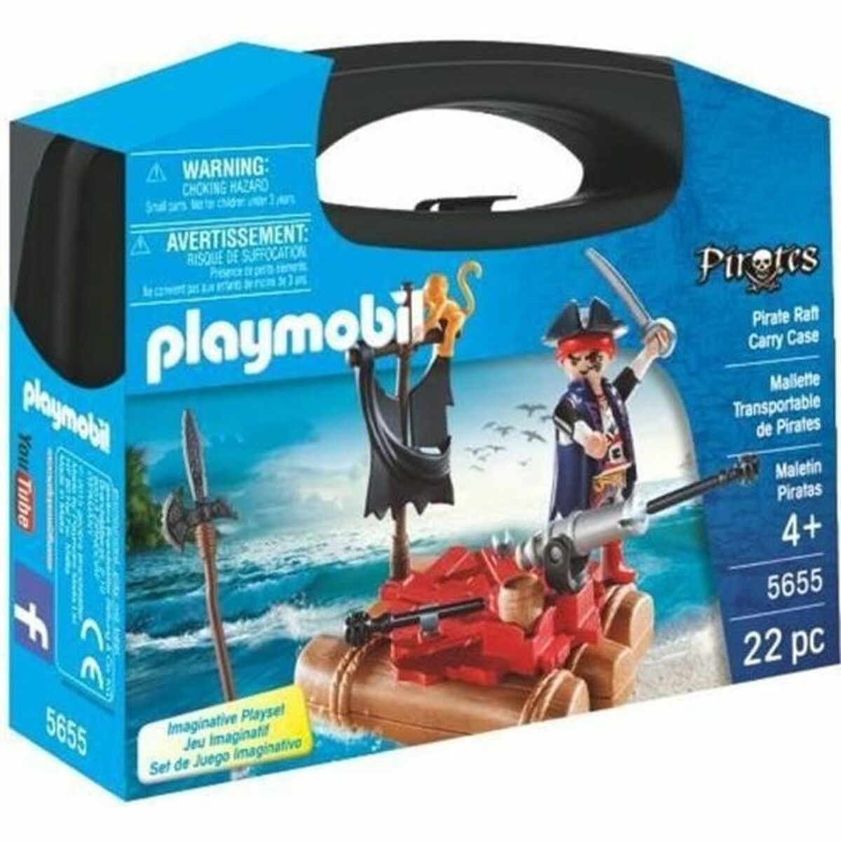 Playset Playmobil Maleta Pirata 22 Piese - Jucarii si jocuri, Păpuși și figurine
