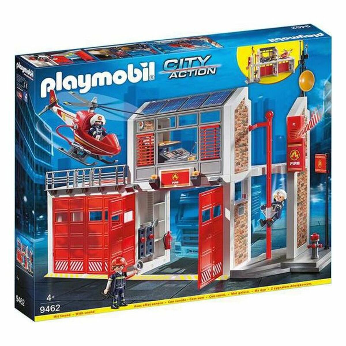 Playset City Action Fire Station Playmobil 9462 - Jucarii si jocuri, Păpuși și figurine