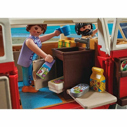 Set de Jucării cu Vehicule Playmobil 70176 Volkswagen T1 Bus Roșu - Jucarii si jocuri, Păpuși și figurine