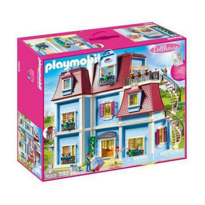 Casă de păpuși Playmobil Dollhouse Playmobil Dollhouse La Maison Traditionnelle 2020 70205 (592 pcs) - Jucarii si jocuri, Păpuși și accesorii