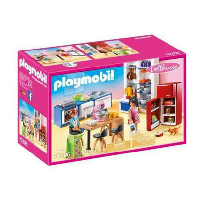 Playset Dollhouse Kitchen Playmobil 70206 (129 pcs) - Jucarii si jocuri, Păpuși și figurine