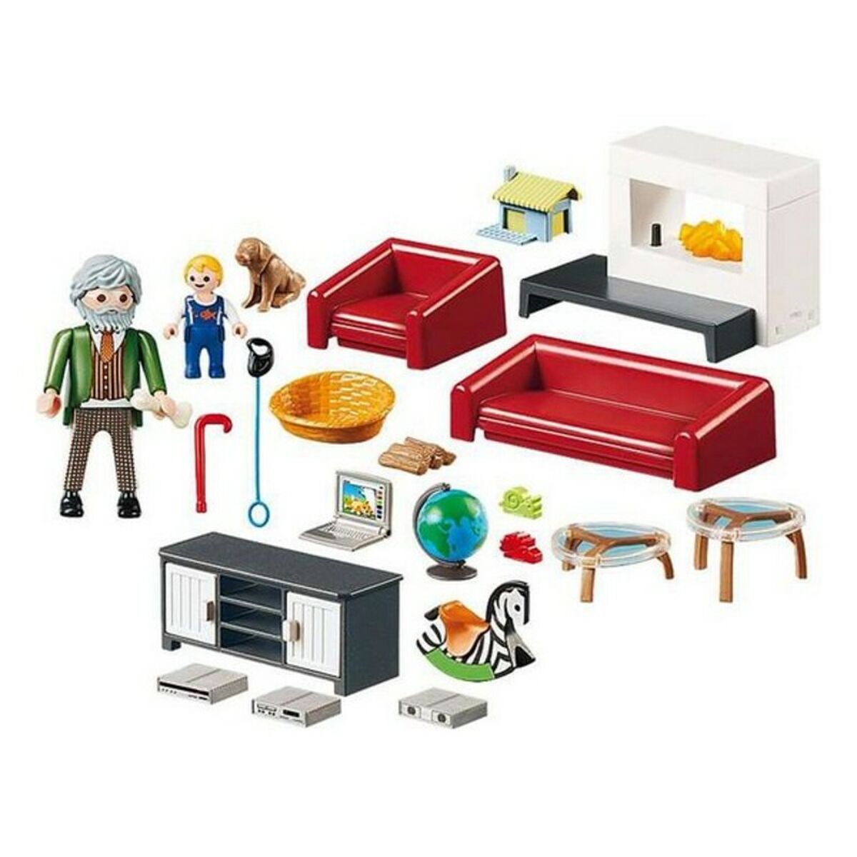 Playset Dollhouse Living Room Playmobil 70207 Set de cină (34 pcs) - Jucarii si jocuri, Păpuși și figurine