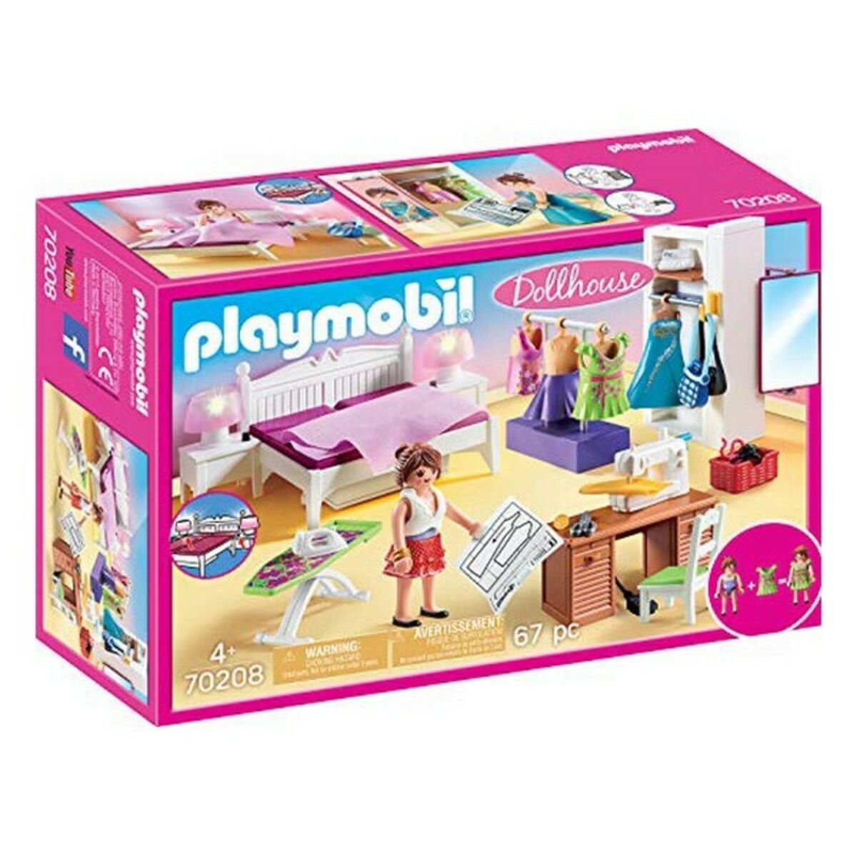 Playset Dollhouse Playmobil 70208 Cameră - Jucarii si jocuri, Păpuși și figurine