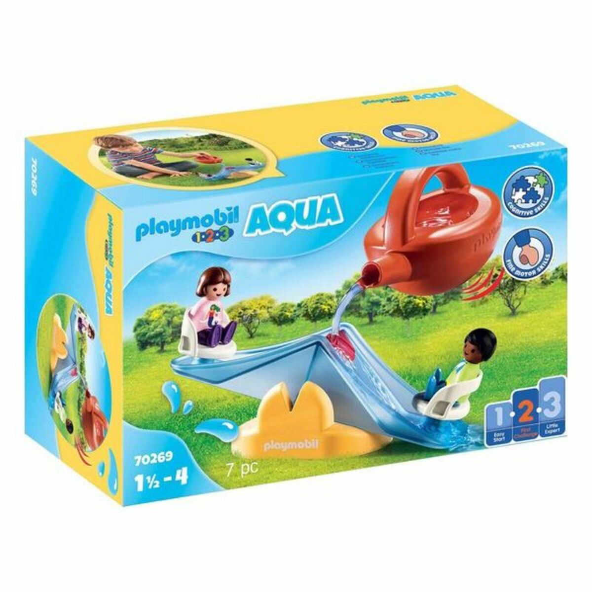 Playset 1,2,3 Water Rocker with Sprinkler Playmobil 70269 ( 7 pcs) - Jucarii si jocuri, Păpuși și figurine