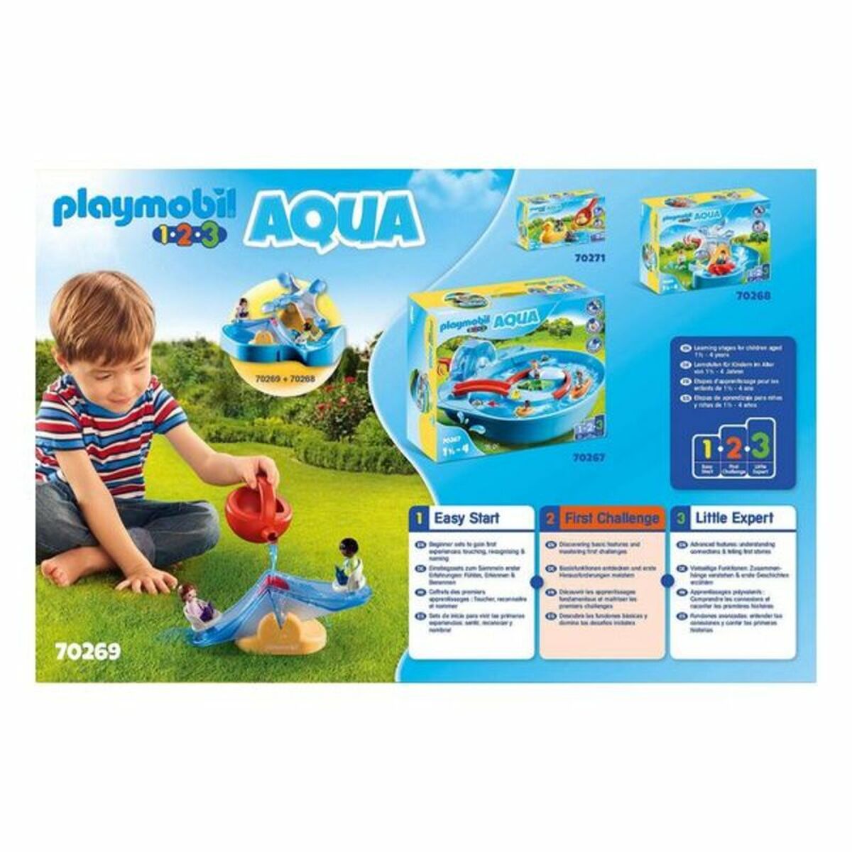 Playset 1,2,3 Water Rocker with Sprinkler Playmobil 70269 ( 7 pcs) - Jucarii si jocuri, Păpuși și figurine