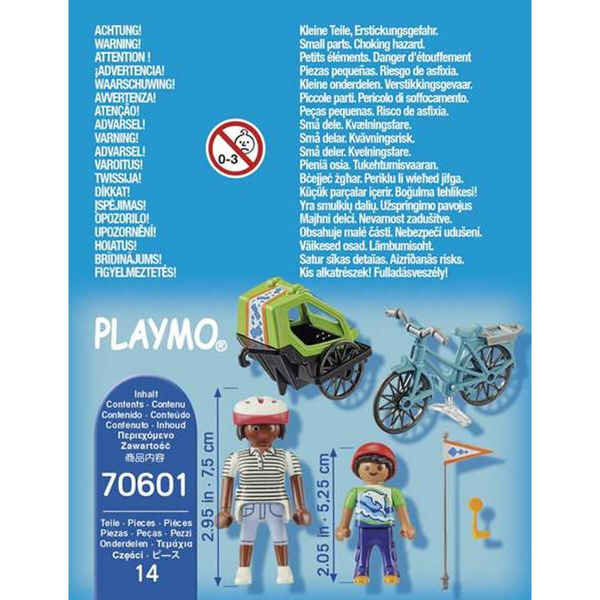 Figura îmbinată Playmobil Special Plus Bicicletă Excursion 70601 (14 pcs) - Jucarii si jocuri, Păpuși și figurine