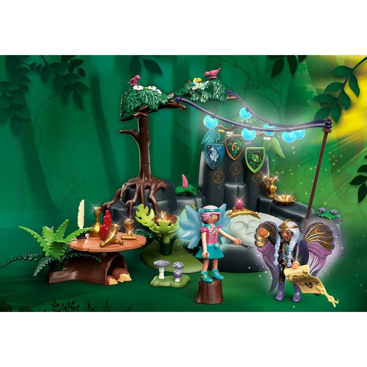 Playset Playmobil Adventures of Ayum Spring Ceremony 70808 (108 pcs) - Jucarii si jocuri, Păpuși și figurine